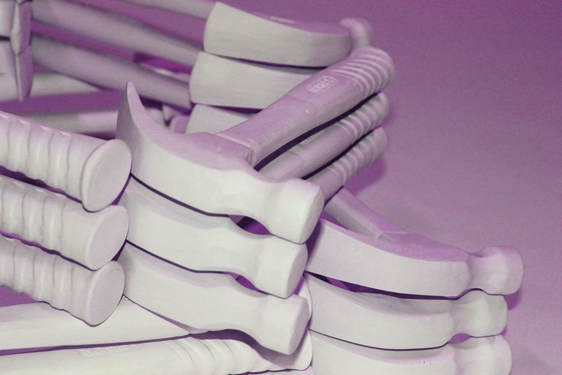 Structure in Pink II by Stacey Mulligan, Digital Photograph.