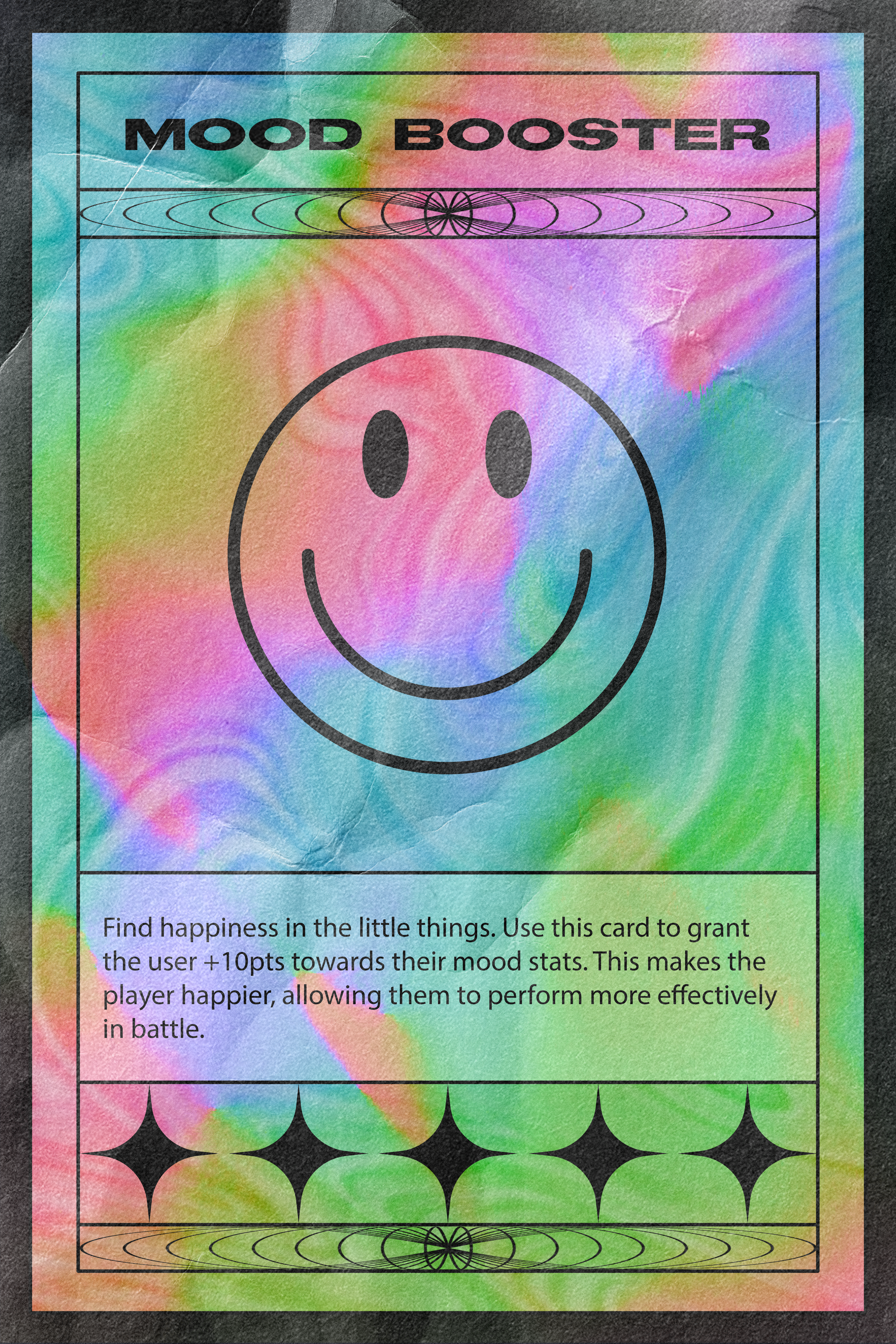 Mood Booster by Ben Beazley, A1 Poster.