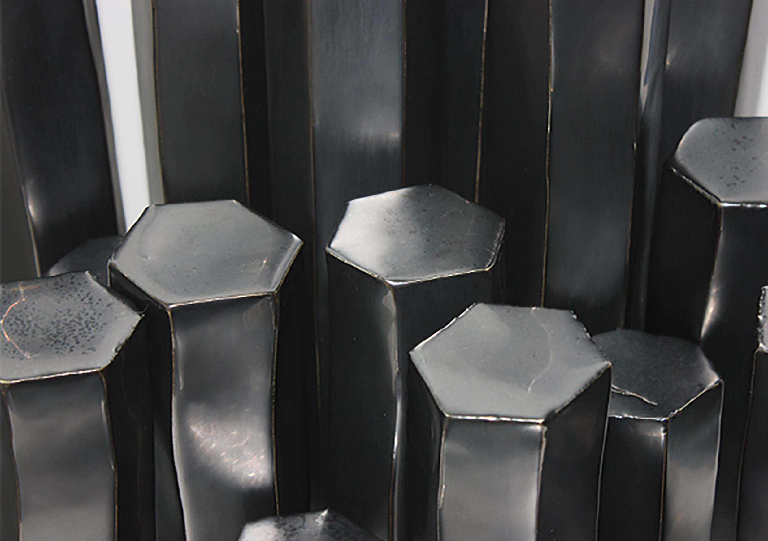 Cell (detail) by Críona Scannell, 2021, glazed earthenware ceramics.